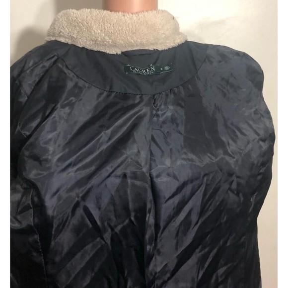 Lauren Ralph Lauren  Womens Black Full Zip Puffer Down Jacket  Sz S - Picture 10 of 12